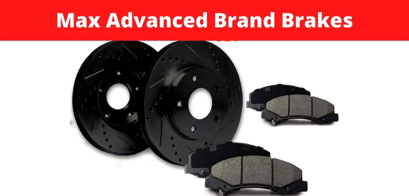 Front + Rear Max Brakes Premium XDS Rotors with Carbon Ceramic Pads KT031933 